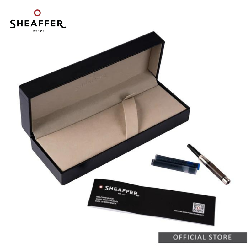 Sheaffer® 100 9370 Glossy Coffee Brown With PVD Gold-Tone Trim