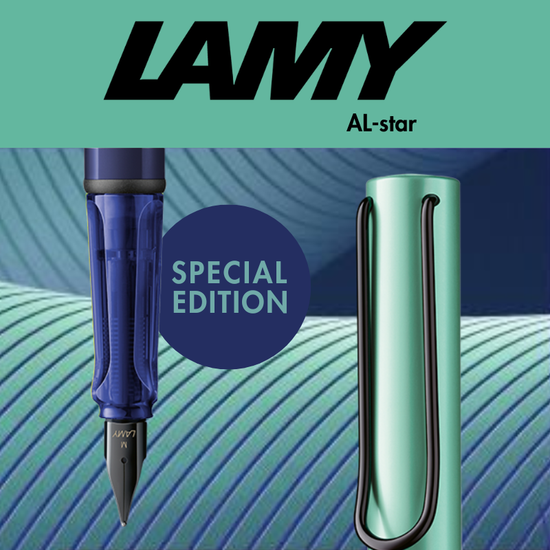 LAMY AL-star Fountain Pen dark dusk/mint (2025 SE)
