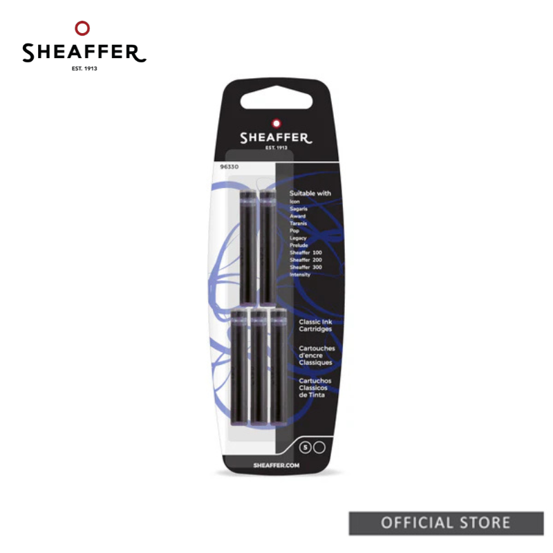 Sheaffer® Skrip Fountain Pen Classic Ink Cartridge - Blister Card 96330/96320