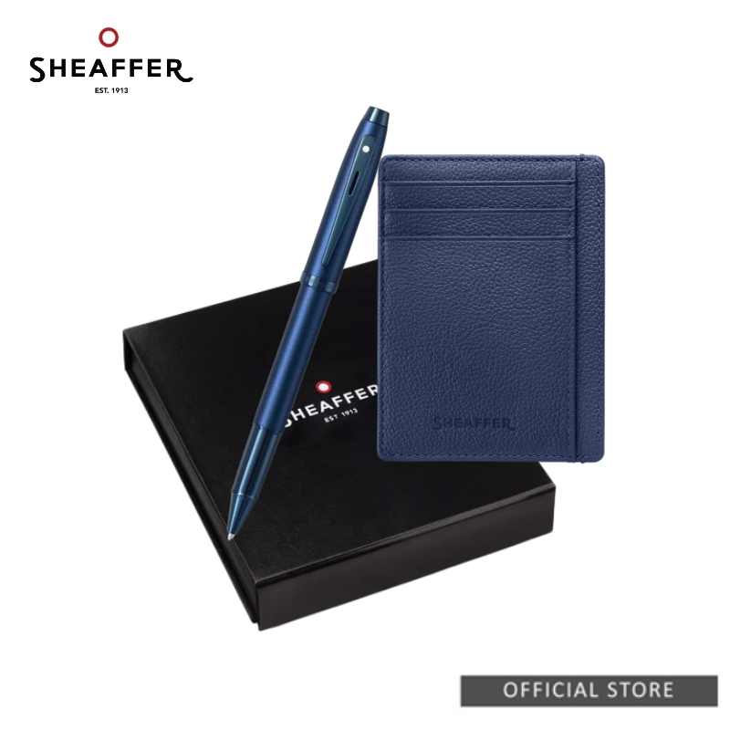 Sheaffer 100 Ballpoint/Rollerball Pen with Credit Card Holder (Premium)