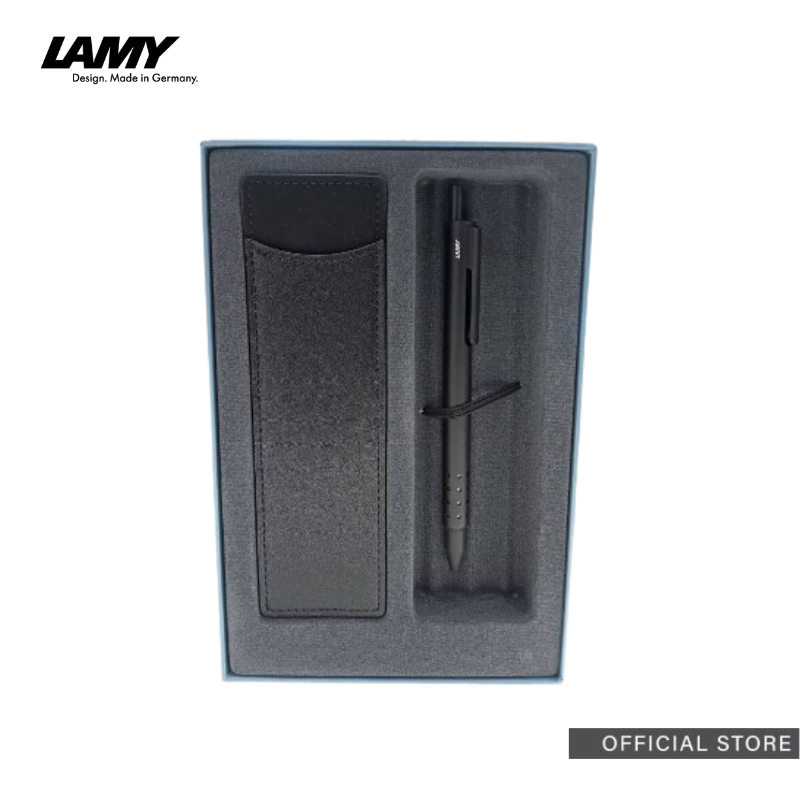 LAMY swift Rollerball Pen + Pen Pouch Gift Set