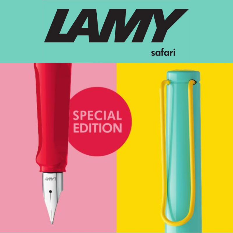 LAMY 0E8 safari Summer Cherry Blossom Fountain Pen EF/F/M Nib (2024 SE)