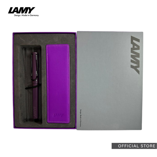 LAMY safari Rollerball Pen + Pen Pouch Set - 𝟐𝟎𝟐4 𝙎𝙥𝙚𝙘𝙞𝙖𝙡 𝙀𝙙𝙞𝙩𝙞𝙤𝙣