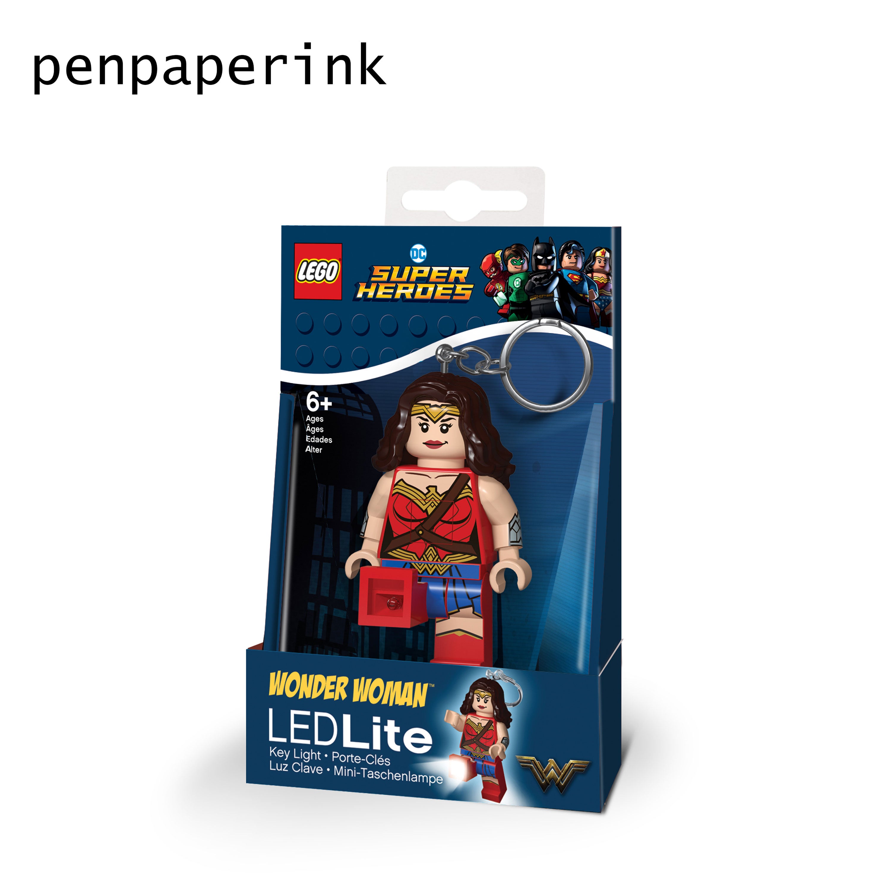 Lego wonder woman on sale keyring