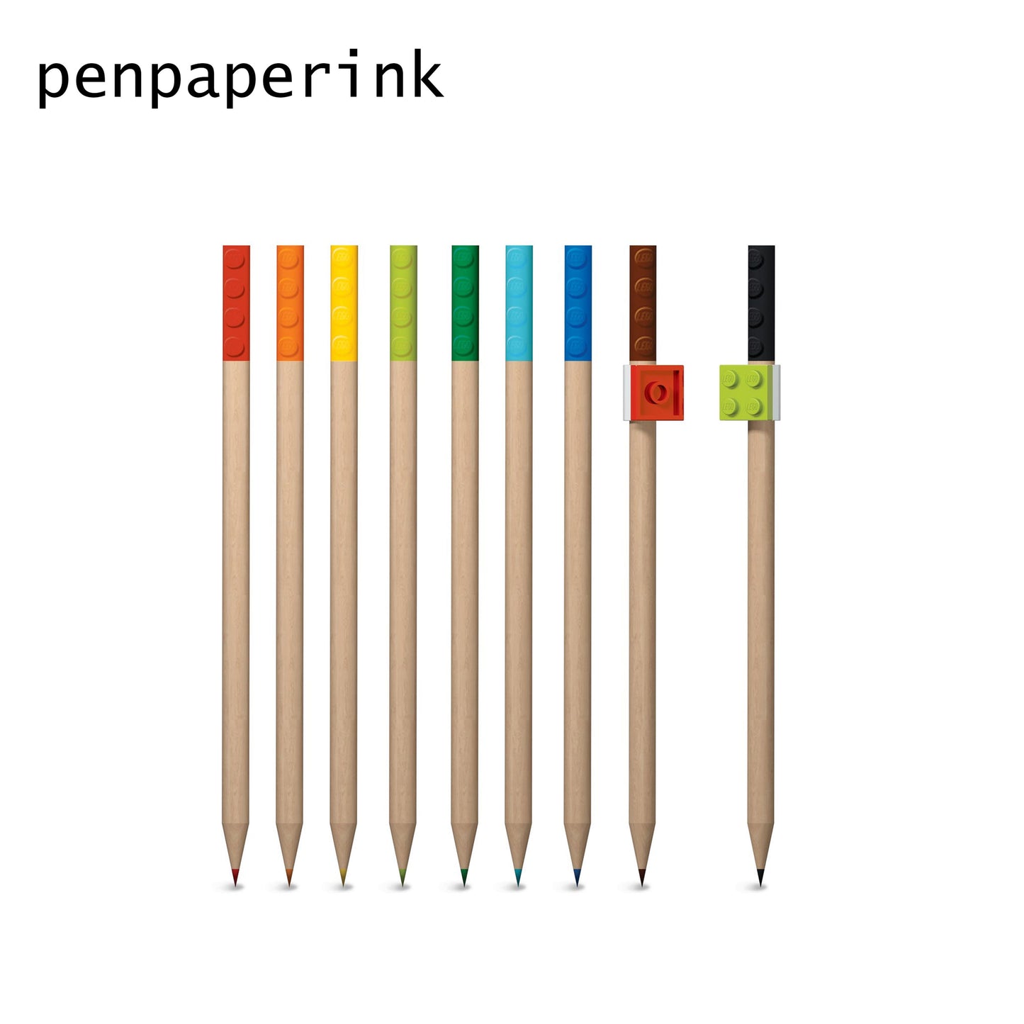 LEGO® Stationery 9 Pack Colored Pencils