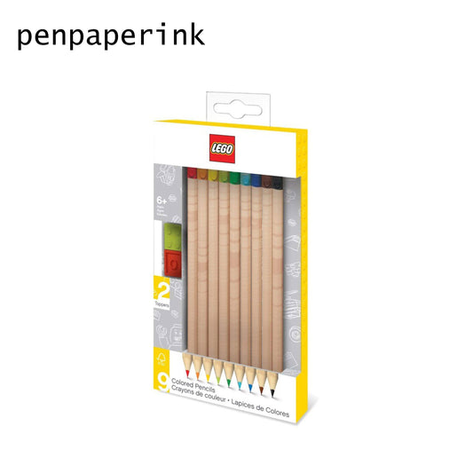 LEGO® Stationery 9 Pack Colored Pencils