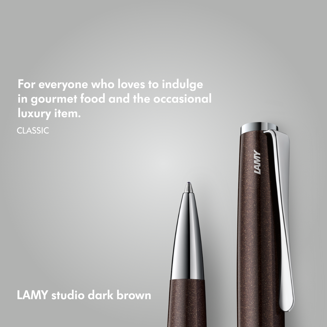 LAMY studio Dark Brown Ballpoint Pen - 𝙎𝙥𝙚𝙘𝙞𝙖𝙡 𝙀𝙙𝙞𝙩𝙞𝙤𝙣